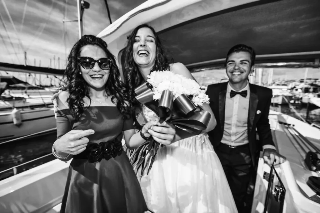 boda en velero salou
