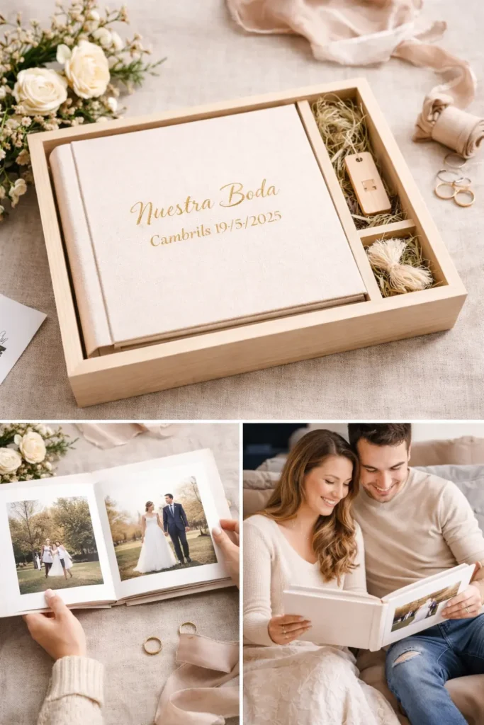 Entrega album boda a nuria y jordi cambrils