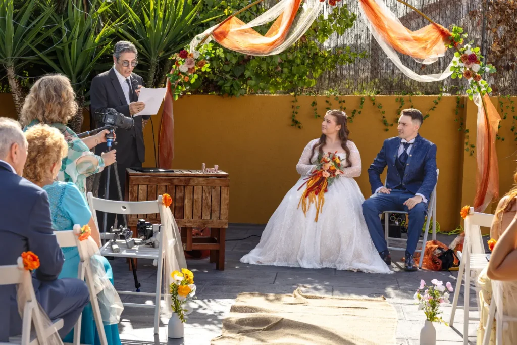 Ceremonia de Boda en El Penedes en finca particular